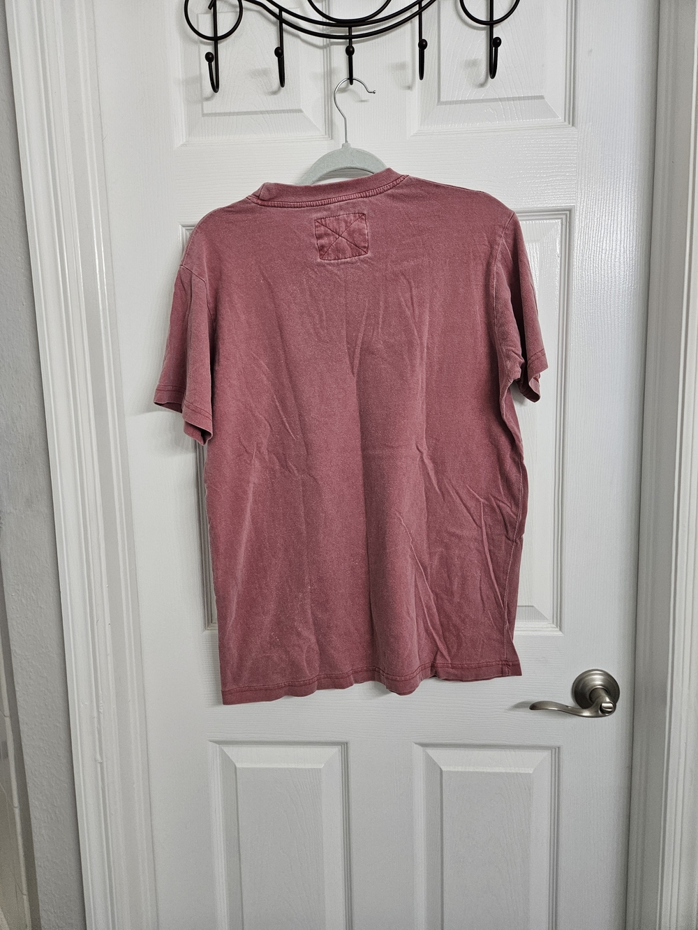 Vintage-Style Cannon Beach Graphic Tee - Dusty Rose Medium Mens Shirt - Picture 6 of 8